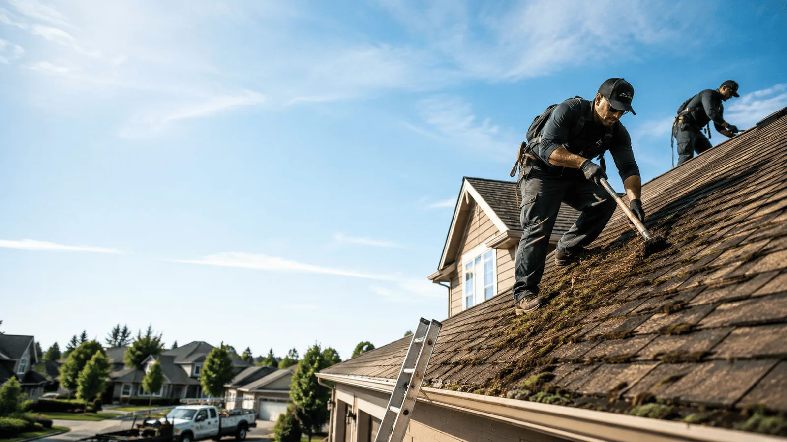 Roof Moss Removal in Greensboro, NC near me